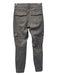 Spanx Size M Grey Cotton Blend 6 Pocket Cargo Skinny Belt Loops Pants Grey / M