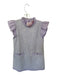 Jodifl Size S Purple & White Polyester Blend Flutter Sleeves Tweed Dress Purple & White / S
