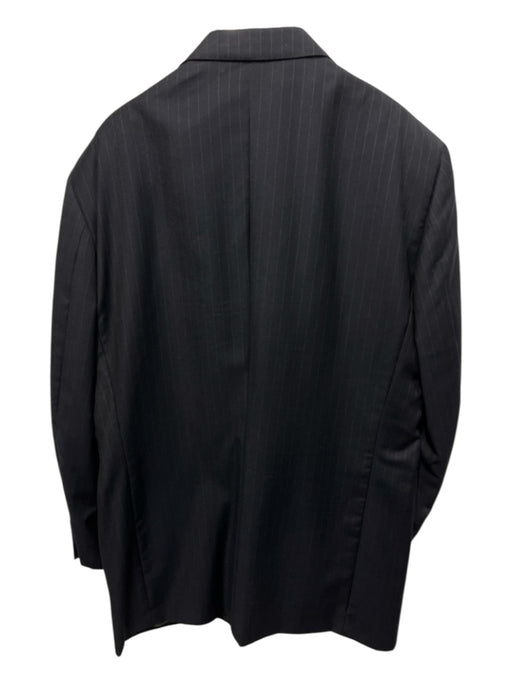 Zegna Navy Wool Pinstripe 2 Button Men's Suit Navy / Est 46