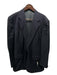 Zegna Navy Wool Pinstripe 2 Button Men's Suit Navy / Est 46