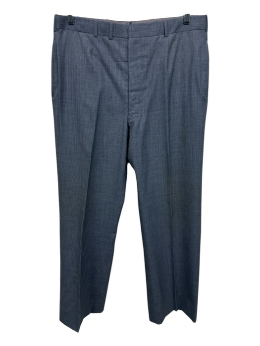 Oxxford Gray Wool Solid 2 Button Men's Suit Gray / 42T