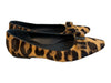 Ferragamo Shoe Size 9 Black & Brown Calf Square Pointed Toe Bow Detail Shoes Black & Brown / 9