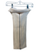Veronica Beard Size One Size Cream No Fabric Tag Ribbed Front Zip Dickey Top Cream / One Size