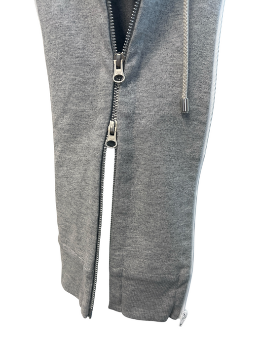 Veronica Beard Size One Size Gray No Fabric Tag Heathered Front Zip Dickey Top Gray / One Size