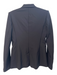 Veronica Beard Size 4 Black Polyester Blend Zip Pocket Snap Closure Blazer Black / 4