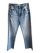 Frame Size 26 Light Wash Cotton Zip Fly 5 Pocket distressed Raw Hem Jeans Light Wash / 26