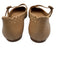 Larroude Shoe Size 9 Light Brown Leather Mary Jane Eyelet Ballet Scallop Flats Light Brown / 9