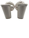 Loeffler Randall Shoe Size 8.5 White Textile Satin Braided Strap Mule Sandals White / 8.5