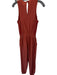 Evereve Size XS Burnt Orange Nylon Blend Tie Waist Side Pockets Jumper Burnt Orange / XS