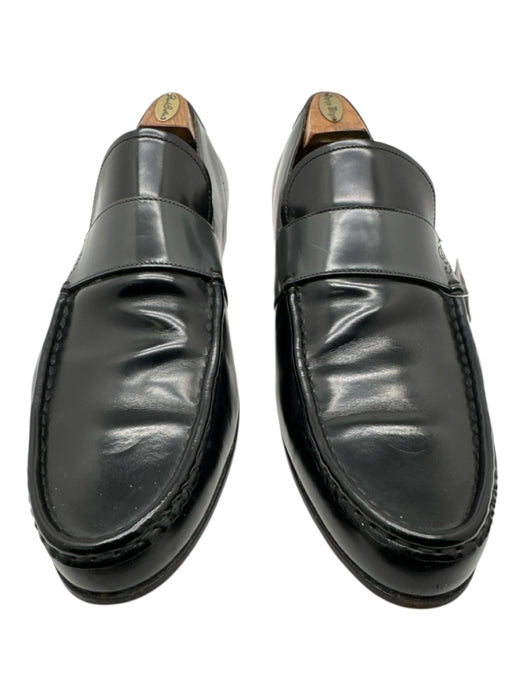 Gucci Shoe Size 8 Black Leather Solid Men's Shoes Black / 8