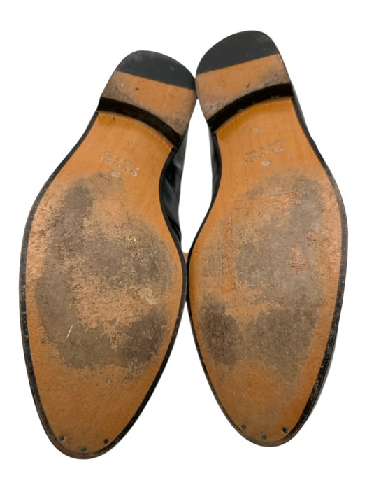 Gucci Shoe Size 8 Black Leather Solid Men's Shoes Black / 8