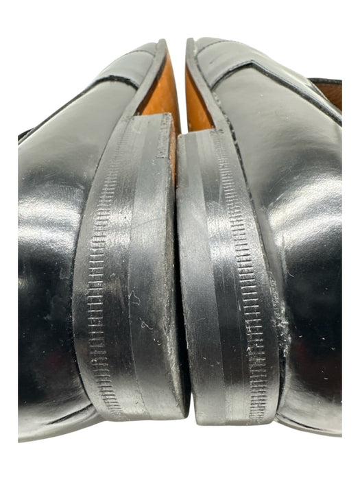 Gucci Shoe Size 8 Black Leather Solid Men's Shoes Black / 8