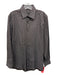 Gucci Size 16 Brown Cotton Horsebit Button Up Men's Long Sleeve Shirt Brown / 16