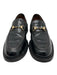Gucci Shoe Size 8.5 Black Leather Solid Loafer Stacked Heel Men's Shoes Black / 8.5