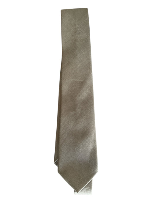 Polo Tan Cotton Blend Solid Men's Ties Tan