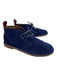 Polo Shoe Size 8.5 AS IS Blue Suede Solid Boot Men's Shoes Blue / 8.5