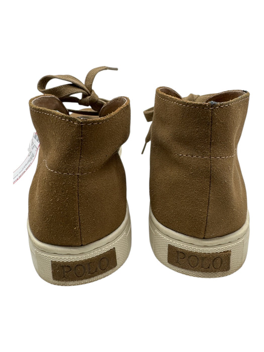 Polo Shoe Size 9.5 AS IS Brown & White Suede Solid Boot Men's Shoes Brown & White / 9.5