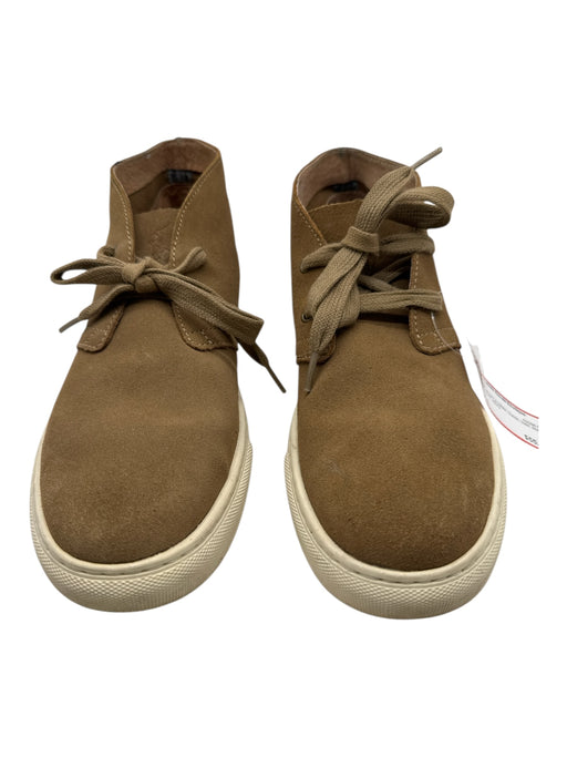 Polo Shoe Size 9.5 AS IS Brown & White Suede Solid Boot Men's Shoes Brown & White / 9.5