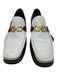 Ferragamo Shoe Size 9 AS IS Brown & White Leather Horsebit loafer Men's Shoes Brown & White / 9