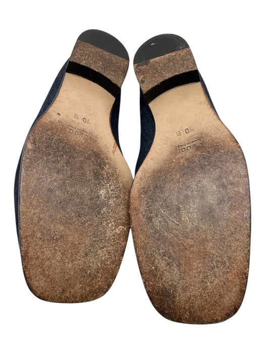 Gucci Shoe Size 10 AS IS Blue & Black Horsebit loafer Men's Shoes Blue & Black / 10