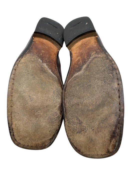 Ferragamo Shoe Size 8.5 AS IS Brown Leather Horsebit loafer Men's Shoes Brown / 8.5