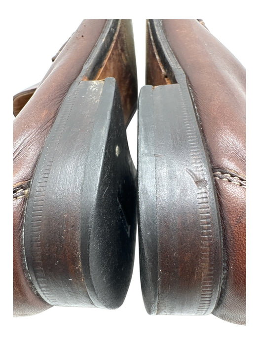 Ferragamo Shoe Size 8.5 AS IS Brown Leather Horsebit loafer Men's Shoes Brown / 8.5