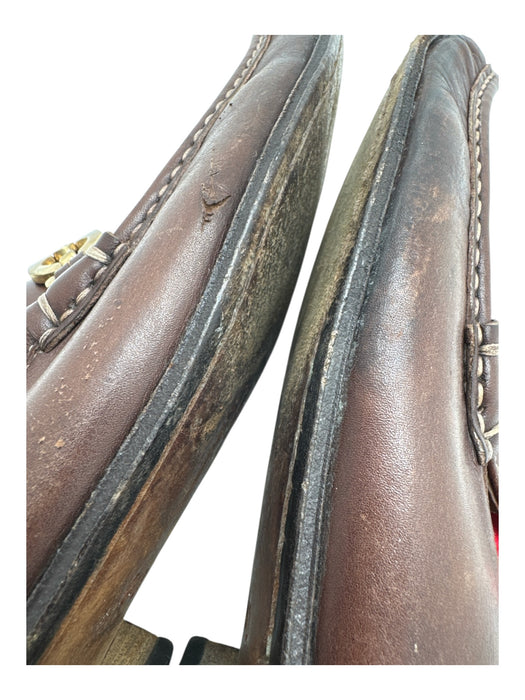 Ferragamo Shoe Size 8.5 AS IS Brown Leather Horsebit loafer Men's Shoes Brown / 8.5