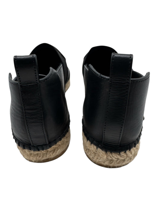 Balenciaga Shoe Size 41 AS IS Black & Brown Leather Espadrille Men's Shoes Black & Brown / 41