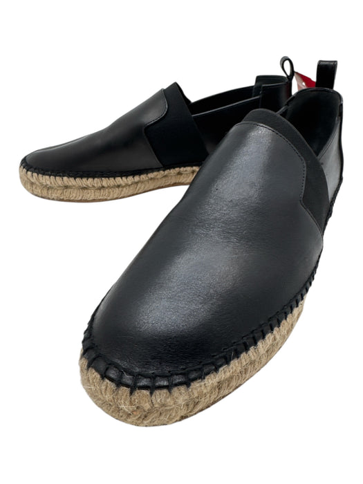Balenciaga Shoe Size 41 AS IS Black & Brown Leather Espadrille Men's Shoes Black & Brown / 41