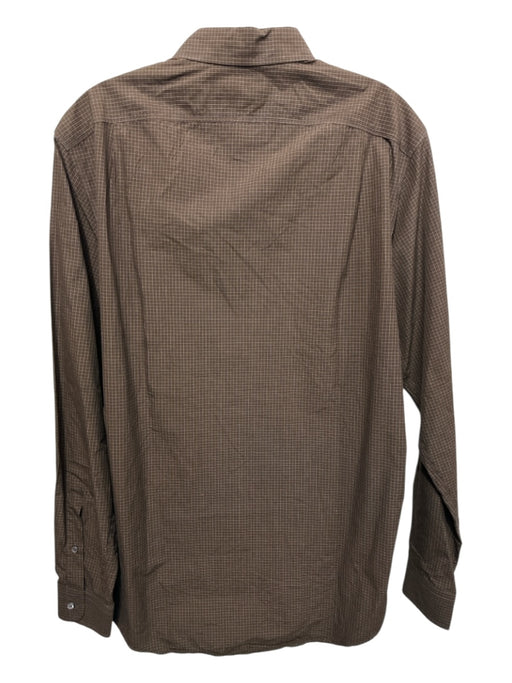 Ralph Lauren Black Size M Brown & Multi Cotton Plaid Men's Long Sleeve Shirt Brown & Multi / M