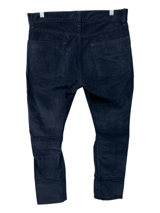 Ralph Lauren Size 32 Navy Blue Cotton Corduroy Zip Fly Men's Pants Navy Blue / 32