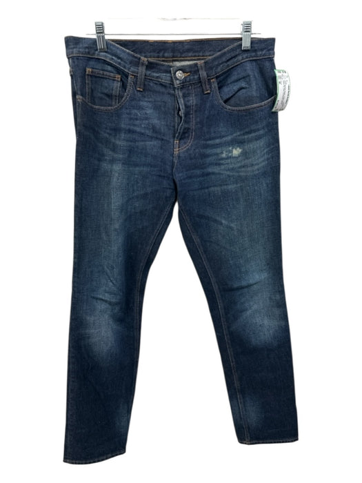 Gucci AS IS Size 46 Medium Wash Cotton Denim Button Fly Jean Men's Pants Medium Wash / 46