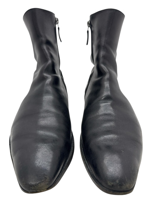 Gucci Shoe Size 8.5 AS IS Black Leather Buckle Detail Square Toe Men's Shoes Black / 8.5