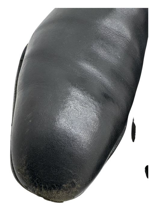 Gucci Shoe Size 8.5 AS IS Black Leather Buckle Detail Square Toe Men's Shoes Black / 8.5