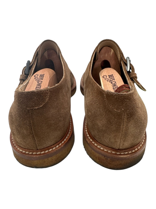 Tods Shoe Size 7 AS IS Brown Suede Double Monk Almond Toe Stacked Heel Shoes Brown / 7