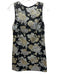 Alice + Olivia Size 0 Black, Silver & Gold Polyester Blend Metallic Thread Dress Black, Silver & Gold / 0
