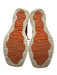 Sorel Shoe Size 8 Orange & Tan Suede & Wood Platform Caged Open Toe Sandals Orange & Tan / 8