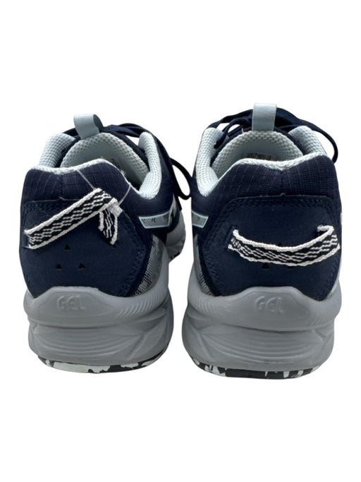 Asics Shoe Size 9 Navy, Black, White Acetate Lace Up Sneakers Navy, Black, White / 9