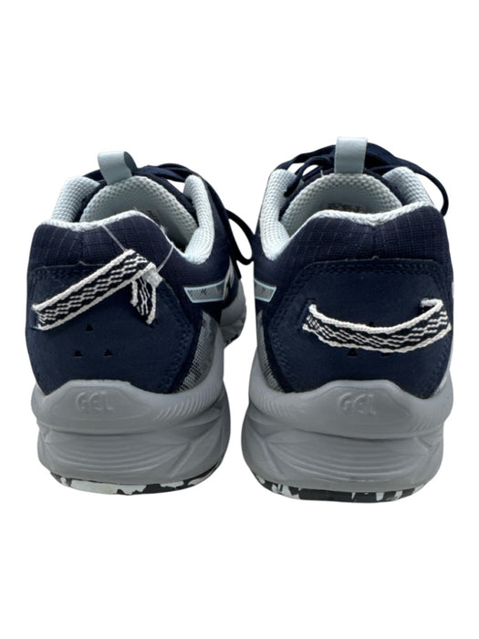 Asics Shoe Size 9 Navy, Black, White Acetate Lace Up Sneakers Navy, Black, White / 9