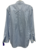 Peter Millar Size L Blue & White Cotton Plaid Button Down Long Sleeve Shirt Blue & White / L