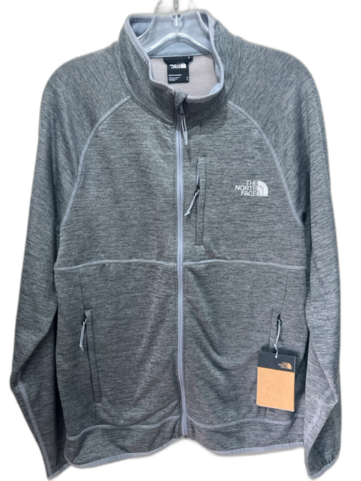 The North Face NWT Size M Gray Synthetic Heathered Zip UP Men's Jacket Gray / M
