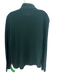 Polo Size M Green Cotton Blend Solid Quarter Zip Men's Long Sleeve Shirt Green / M