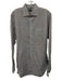 Sid Mashburn Size L White & Multi Linen Blend Grid Button Up Long Sleeve Shirt White & Multi / L