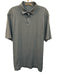 Peter Millar Size L Light blue Synthetic Heathered Athletic Polo Short Sleeve Light blue / L