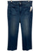 Veronica Beard Jeans Size 31 Medium dark wash Cotton Blend Denim Wide Leg Jeans Medium dark wash / 31