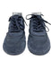 Tory Burch Shoe Size 9.5 Navy Blue Leather & Textile Upper Suede Sneakers Navy Blue / 9.5