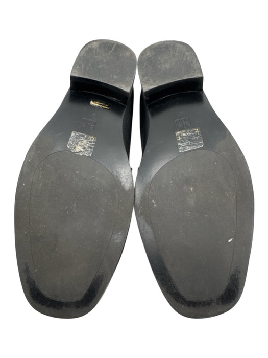 Bibi Lou Shoe Size 41 Black Leather Upper Horsebit Detail Slip On Loafers Black / 41