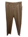 H Stockton Size Est 32 Dark Tan Cotton Solid Khakis Men's Pants Dark Tan / Est 32