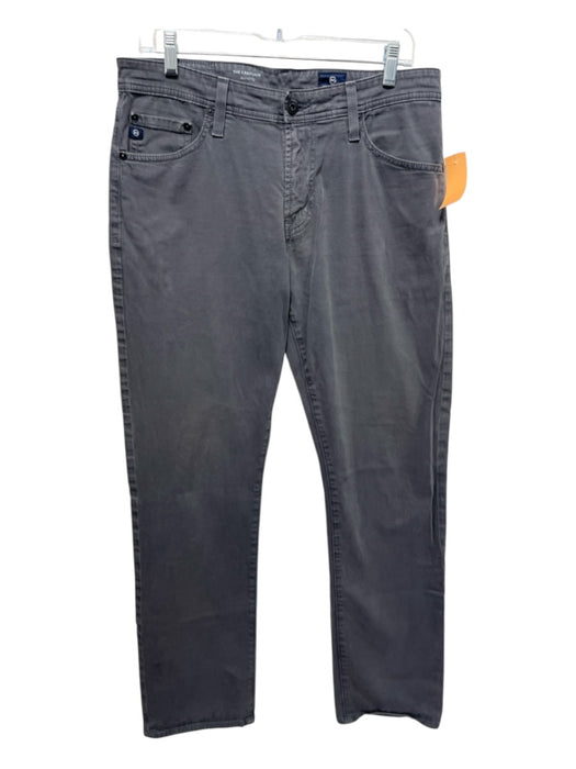 AG AS IS Size 32 Gray Cotton Blend Solid Khakis Men's Pants Gray / 32