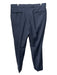 H Stockton Size 35 Blue Wool Solid Cuffed Dress Men's Pants Blue / 35